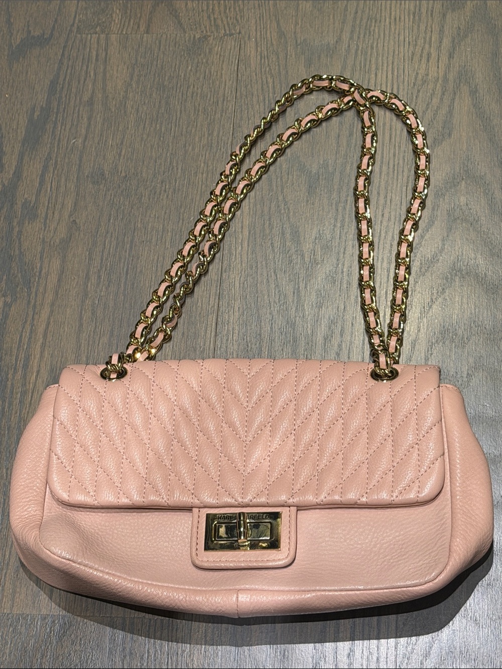 FLASH SALE ❤️ Karl Lagerfeld Blush Pink Shoulder Bag